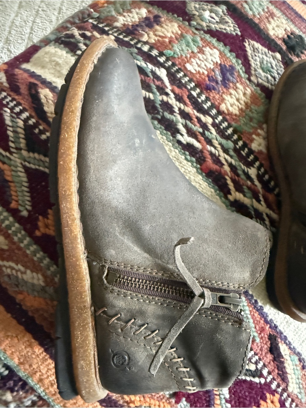 Born Women’s Suede Ankle Bootie Size 7.5/38.5 - Picture 5 of 8